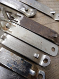 Vtg 15 Piece Church Key Can Bottle Opener Lot Hamm's Black Label Schlitz Pabst++