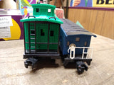Vtg 2 Pc O & S Gauge Lionel K-Line Train Caboose Lot 9068 Bobber 21120 Conrail