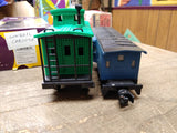 Vtg 2 Pc O & S Gauge Lionel K-Line Train Caboose Lot 9068 Bobber 21120 Conrail