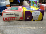 Vtg 2 Pc O & S Gauge Lionel K-Line Train Caboose Lot 9068 Bobber 21120 Conrail