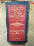 Vtg Gillette Tech Double Edge TTO Safety Razor Date Code X-3 1952 With Box!