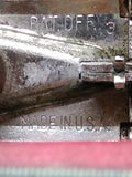 Vtg Gillette Tech Double Edge TTO Safety Razor Date Code X-3 1952 With Box!