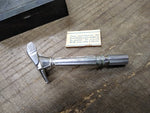 Vtg GEM Micromatic TTO Safety Razor with Bakelite Travel Box Made In The USA!