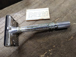 Vtg GEM Micromatic TTO Safety Razor with Bakelite Travel Box Made In The USA!