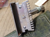 Vtg GEM Micromatic TTO Safety Razor with Bakelite Travel Box Made In The USA!