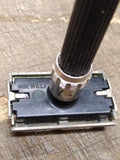Vtg Gillette Black Beauty Super Adjustable DE TTO Safety Razor 1980 Date Code A1
