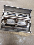 Vtg Gillette Black Beauty Super Adjustable DE TTO Safety Razor 1980 Date Code A1