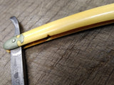 Vtg Companion Straight Shaving Razor Ross W Black Pittsburgh Pa Nice Shape!