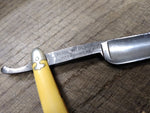Vtg Companion Straight Shaving Razor Ross W Black Pittsburgh Pa Nice Shape!