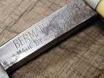 Vtg Berman Bros #3 Straight Shaving Razor Solingen Germany Sharon Pa Nice Shape!