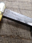 Vtg Berman Bros #3 Straight Shaving Razor Solingen Germany Sharon Pa Nice Shape!