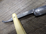Vtg Genco Army & Navy Straight Shaving Razor Geneva NY USA Nice Shape!