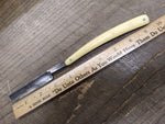 Vtg Genco Army & Navy Straight Shaving Razor Geneva NY USA Nice Shape!
