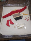 Vtg 1964 Ken Doll #770 Campus Hero Sweater Pennant Letter M Shoes Great Cond!
