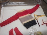 Vtg 1964 Ken Doll #770 Campus Hero Sweater Pennant Letter M Shoes Great Cond!