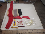 Vtg 1964 Ken Doll #770 Campus Hero Sweater Pennant Letter M Shoes Great Cond!