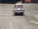 Vtg Aurora Cigar Box Speedline Convertible 64 Mustang Pink White Stripe Nice!