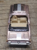Vtg Aurora Cigar Box Speedline Convertible 64 Mustang Pink White Stripe Nice!