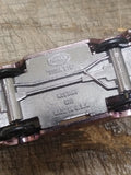 Vtg Aurora Cigar Box Speedline Convertible 64 Mustang Pink White Stripe Nice!