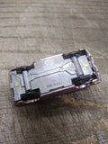 Vtg Aurora Cigar Box Speedline Convertible 64 Mustang Pink White Stripe Nice!