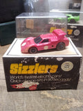 Vtg 1969 Hot Wheels Sizzlers Redline Pink Angelino M-70 with Box!!