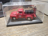 Vtg Road Champ Texaco Diecast 1956 Ford F 100 w/Fire Chief Gas Pump Display Box!