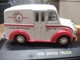 Vtg Road Champ Diecast 1950 Divco Graham Co Milk Truck w/Milk Crates Display Box