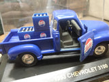 Vtg Road Champ Diecast 1953 Chevrolet 3100 Pepsi Delivery Truck w/Display Box!