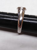 Vtg 925 Sterling Yellow Sapphire Faceted Stone Cocktail Ring Size 8 Beautiful!