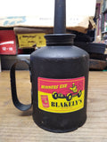 Vtg Eagle 17" Long Neck Oil Can Oiler Winners Use Blakeley's Motor Oil Label
