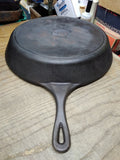 Vtg Lodge 2 USA 14SK Cast Iron Skillet With Smoke Ring 2 Handle 14.75" Dia Nice!