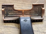 Vtg Enders Speed Safety Razor Proprietary Blade Shaver Black Bakelite Handle USA