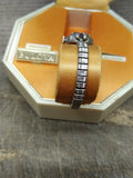 Vtg Womens Bulova Manual Wind Wristwatch 10K RGP Bezel 17J w/Box Parts Repair #2