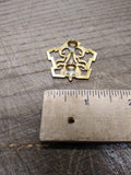 Vtg Danish Royal Army Infantry Regiment Badge Beret Cap Hat Collar Pin Medal