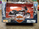 Vtg Maisto Series 6 1999 Harley Davidson Motorcycle 1:18 Scale Diecast w/Box