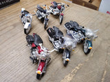 Vtg Maisto 6 Piece Harley Davidson Motorcycle Lot 1:18 Scale Diecast/Plastic