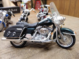 Vtg Maisto 6 Piece Harley Davidson Motorcycle Lot 1:18 Scale Diecast/Plastic