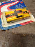 Vtg Sport Wheels Die Cast 1/64 Scale #56 Yellow T-Bird Car Sealed Hong Kong