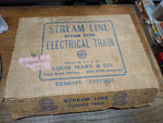 Vtg MARX O Gauge Stream Line 25229 Train Set NYC #999 2-4-2 Loco w/Extras Works!