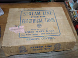 Vtg MARX O Gauge Stream Line 25229 Train Set NYC #999 2-4-2 Loco w/Extras Works!