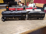 Vtg MARX O Gauge Stream Line 25229 Train Set NYC #999 2-4-2 Loco w/Extras Works!
