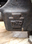 Vtg Bench Vice Pa Railroad Keystone Logo PATD PRR Shop USA 4" jaws Swivel Tools!