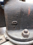 Vtg Bench Vice Pa Railroad Keystone Logo PATD PRR Shop USA 4" jaws Swivel Tools!