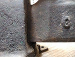 Vtg Bench Vice Pa Railroad Keystone Logo PATD PRR Shop USA 4" jaws Swivel Tools!