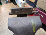 Vtg Bench Vice Pa Railroad Keystone Logo PATD PRR Shop USA 4" jaws Swivel Tools!
