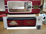 Vtg NOS Delton Lines G Scale Strohs Refrigerator Car #4258 Trains Original Box!