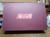 Vtg Right Of Way 5500 Santa Fe Diesel Locomotive Alco PA Set ABA Toy Train Box!