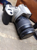Vtg Canon EOS Rebel 2000 35mm SLR Camera with 28-80mm f/3.5-5.6 Lens w/Case