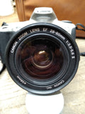 Vtg Canon EOS Rebel 2000 35mm SLR Camera with 28-80mm f/3.5-5.6 Lens w/Case