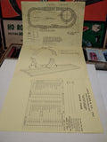 Vtg 1965 JC Penneys by Marx HO Road Race Slot Car Set Double Loop & Mountain Box